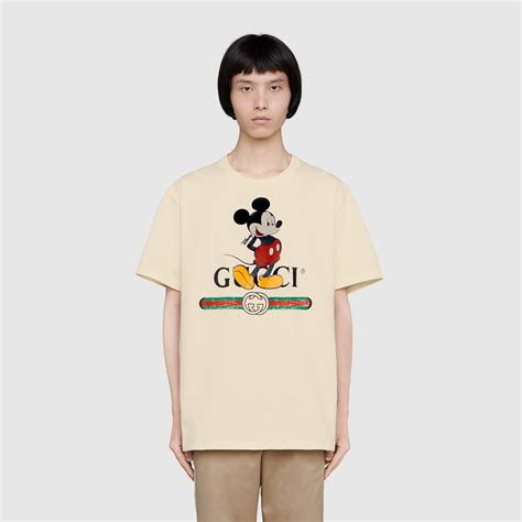 disney x gucci t-shirt|gucci disney edition.